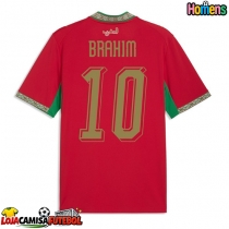 Camisa de Futebol Marrocos Brahim Diaz #10 Equipamento Principal Mundo 2026 Manga Curta